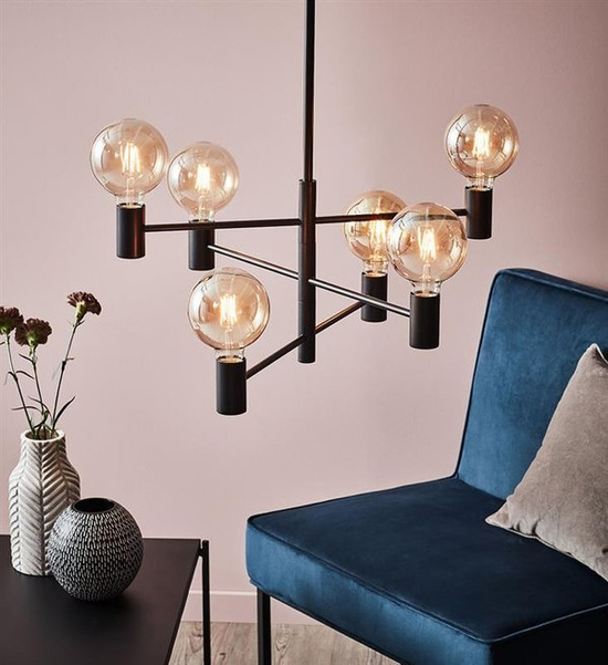  Lampa wisząca Capital Markslojd 107281 czarny