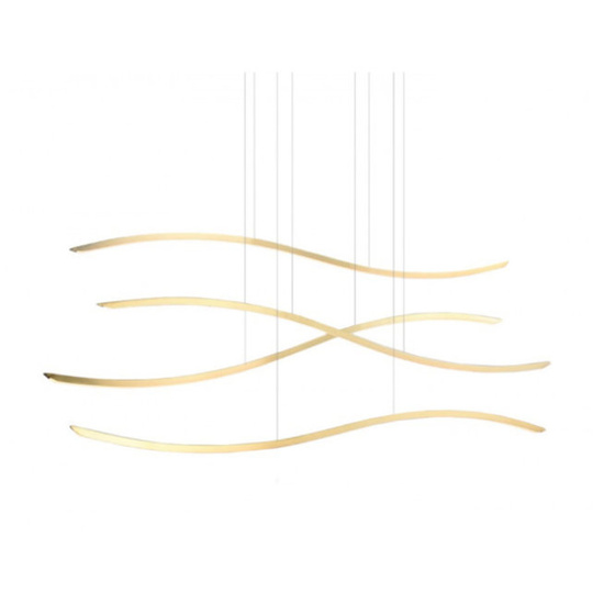 Lampa wisząca Waves AZ4058 złota Azzardo