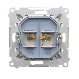 Gniazdo głośnikowe pojedyncze Simon 55