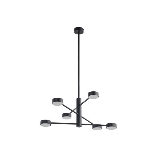 Lampa wisząca ORBIT VI czarna 7946 Nowodvorski