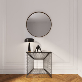 LAMPA STOŁOWA TIAN Ø36X50 CM CZARNA - KARE DESIGN