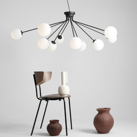 Lampa wisząca Holm 10 1082M1 czarna