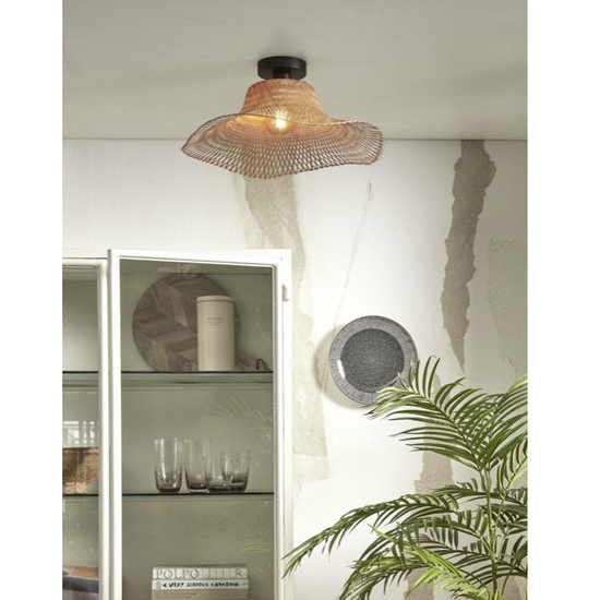 LAMPA SUFITOWA IBIZA S 50X15  NATURALN Good&Mojo