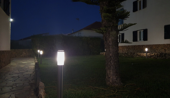 Słupek ogrodowy INOX ST 022-650 SU-MA