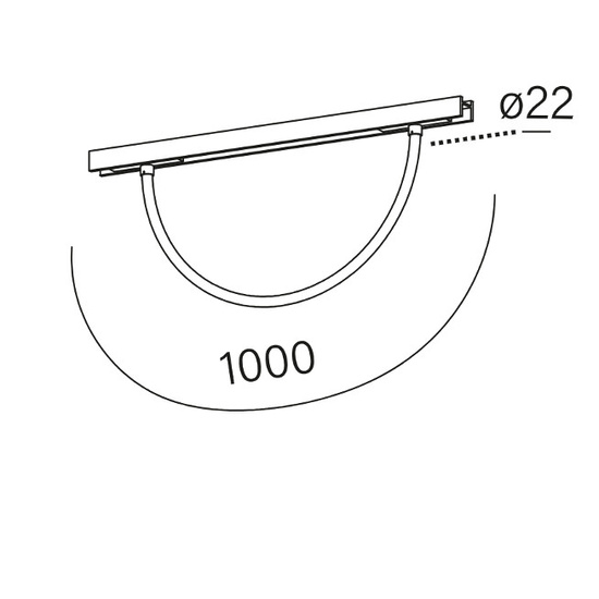 Oprawa TUBE flex LED do szynoprzewodów multitrack AQform