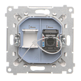 Gniazdo komputerowe pojedyncze RJ45 kategoria 6 Simon 55 
