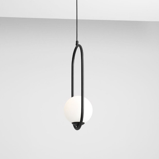 Lampa wisząca Riva 1086G1 czarna