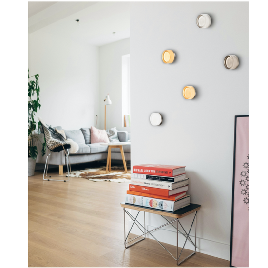 LAMPA ŚCIENNA CANDY LED BIAŁA 13,5 CM