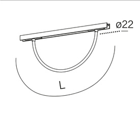 Oprawa TUBE flex LED do szynoprzewodów multitrack AQform