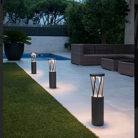 Słupek ogrodowy Twist 71287