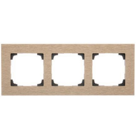 Ramka metalowa trójkrotna Simon 55 Nature