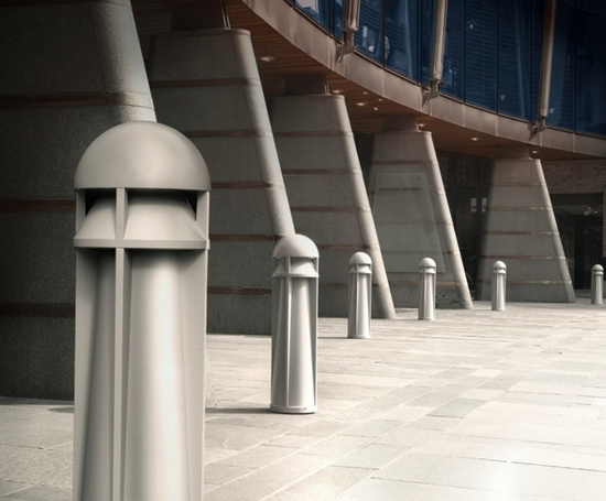 Słupek ogrodowy Narvik Norlys art 557 grafit