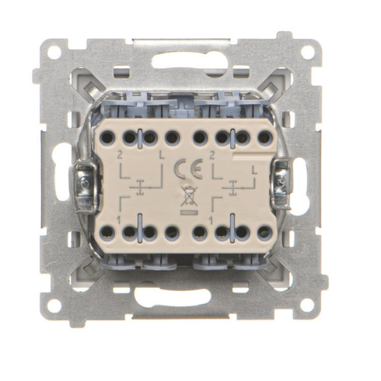 Przycisk roletowy podwójny Simon 55