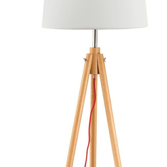 LAMPA PODLOGOWA NA TRÓJNOGU  YORK PT1 WOOD 089805 IDEAL LUX 