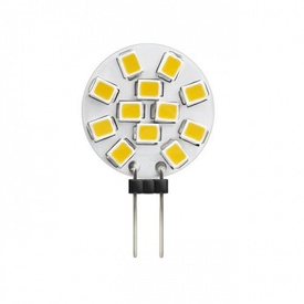 Żarówka G4 SMD 12V AC/DC 2W biała zimna 6000K do opraw meblowych