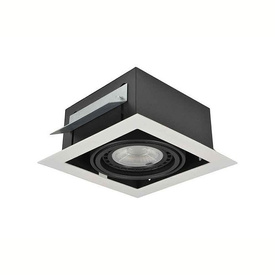 Oprawa do zabudowy Nova Black / White Azzardo