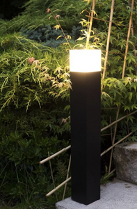 Plafon zewnętrzny ciemny popiel CUBE CB-S DG