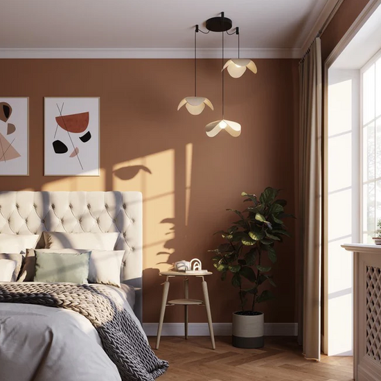 Lampa wisząca Forget me not dąb UMAGE