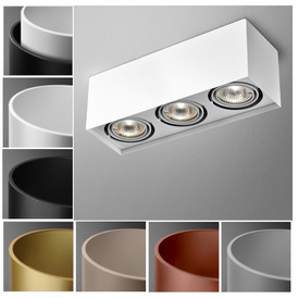 REFLEKTOR SQUARES 50x3 230V natynkowy AQFORM