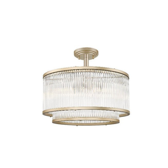 Plafon Sergio złoty ZUMA LINE C0528-05H-V6AC