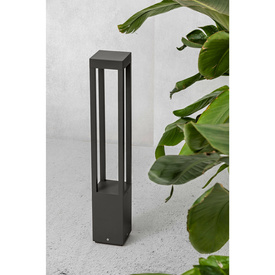 Słupek / latarnia zewnętrzna LED Agra szara 70753