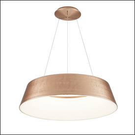 Złota lampa z pilotem EMMA 60 Azzardo AZ5095