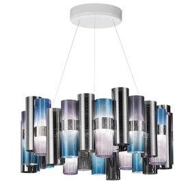 Lampa wisząca La Lollo L czarno niebieski gradient Slamp 