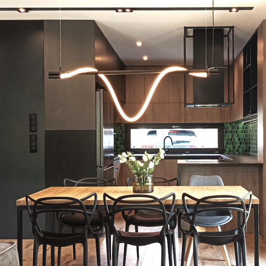 Oprawa wisząca SPRITZER czarny Zaho Lighting