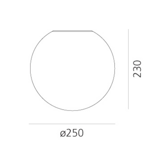 Kinkiet Dioscuri 25 Artemide 0112010A