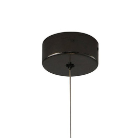 Lampa wisząca Bee Lamp 1 led czarna 21 cm