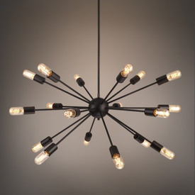 Lampa wisząca Orbit Black Azzardo 40446-18BK