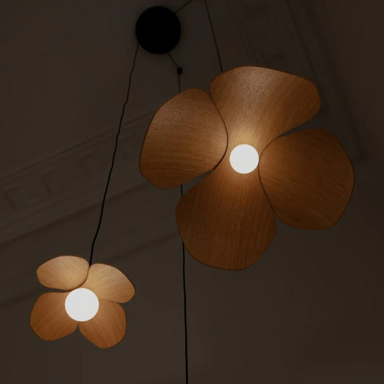 Lampa wisząca Forget me not dąb UMAGE