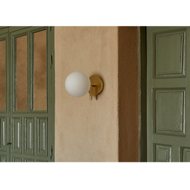 Kinkiet ATOM czarny/przezroczysty A1214 Aromas