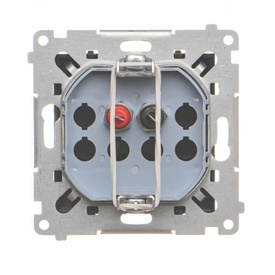 Gniazdo głośnikowe 1-krotne Simon 55