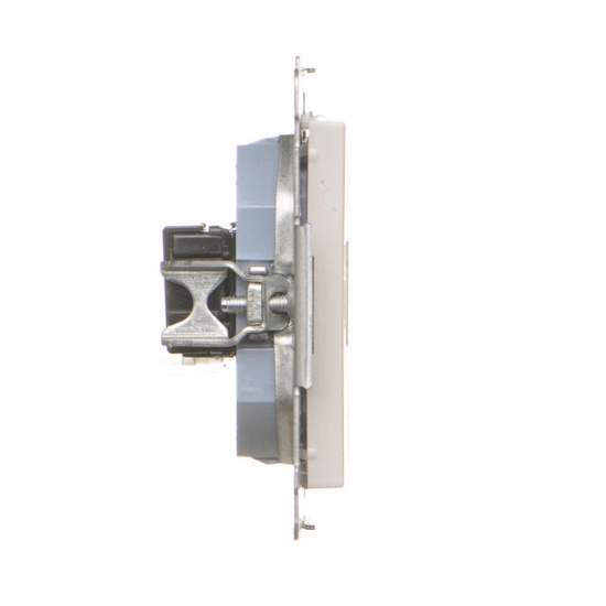 Gniazdo komputerowe RJ45 kat. 5e + telefoniczne RJ12 Simon 55 