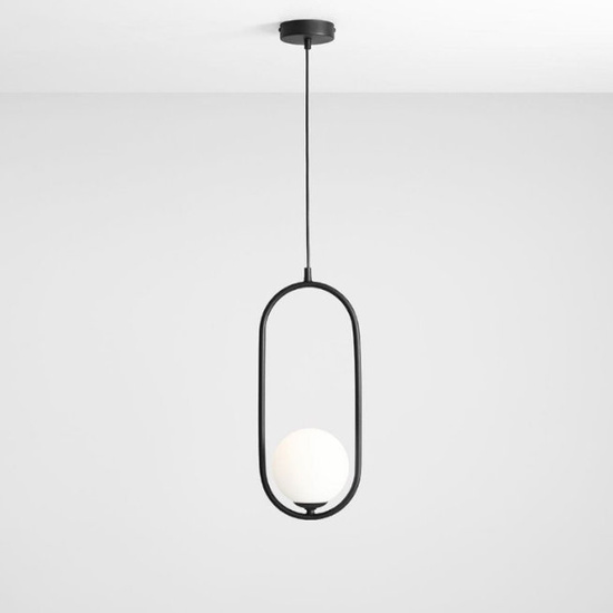 Lampa wisząca Riva 1086G1 czarna