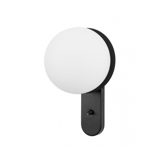 Kinkiet Kuul D1 czarna z włącznikiem UMMO