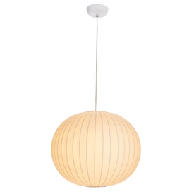 Lampa wisząca SILK biała 50 cm