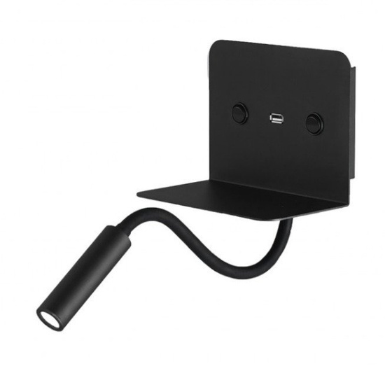 Kinkiet Vera Black Azzardo