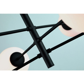 Oryginalna lampa wisząca Oviedo 6 Black Azzardo 