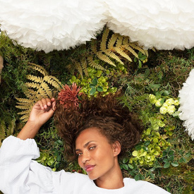 Lampa wisząca EOS medium biała UMAGE