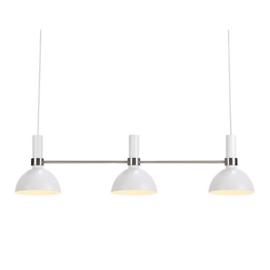Lampa wisząca Larry 3L biała Markslojd