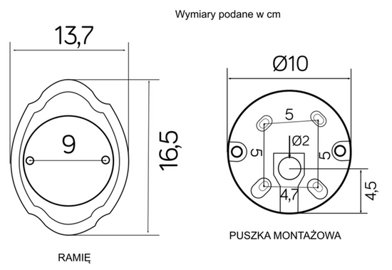 Kinkiet zewnętrzny KULE Z KOSZYKIEM K 3012/1/KPO 250 SU-MA