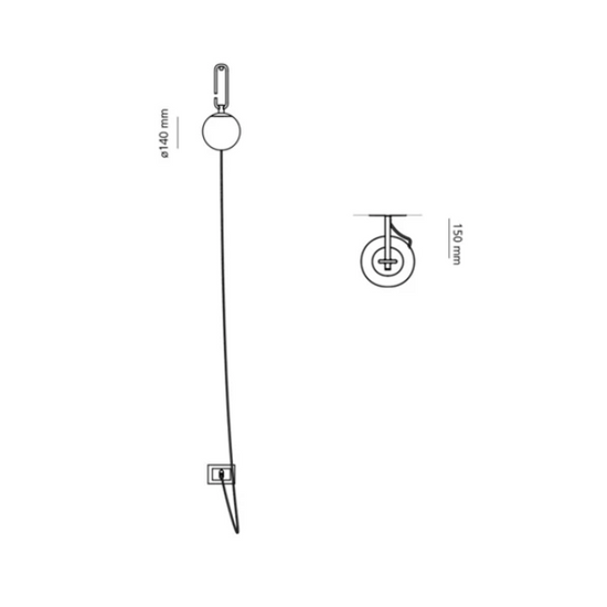 Kinkiet NH 1277010A Artemide