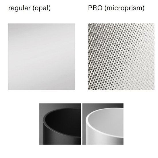 Plafon BIG SIZE next round 66 cm 4000K mikropryzma LED AQFORM