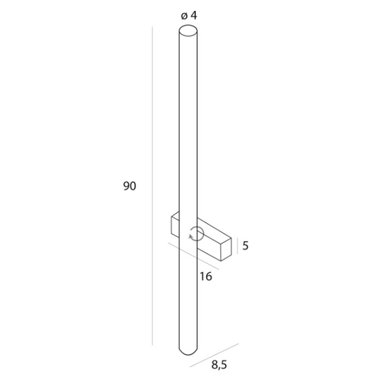 Kinkiet Thora 18W IP44 Maxlight