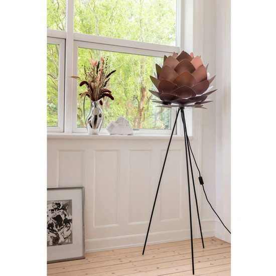 Lampa stojąca tripod SILVIA medium bronze UMAGE