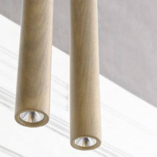 Lampa wisząca Chimes Tall dąb UMAGE