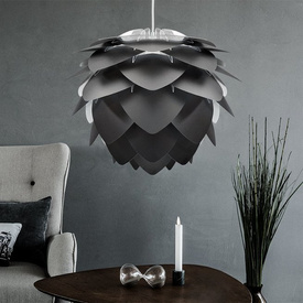 Lampa wisząca SILVIA medium black UMAGE 