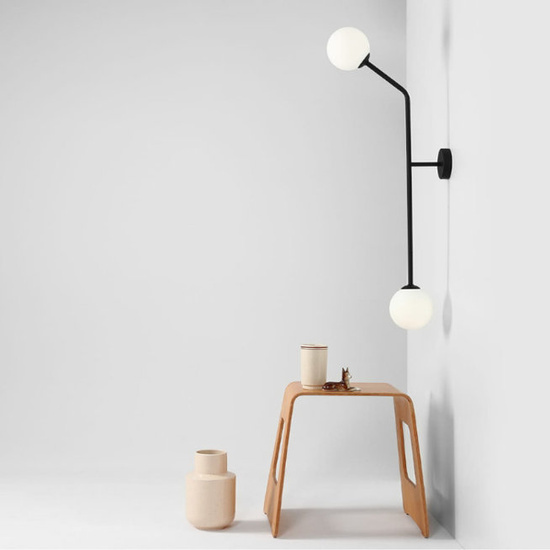 Kinkiet Pure 1064D1_2 czarny